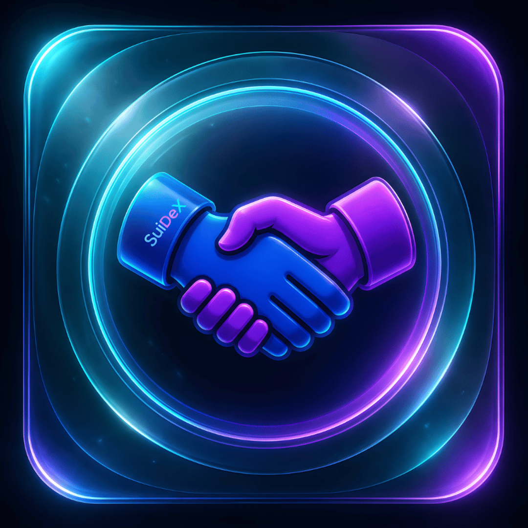SuiDex handshake logo